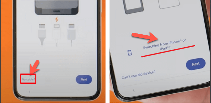 Transfer the files wireless