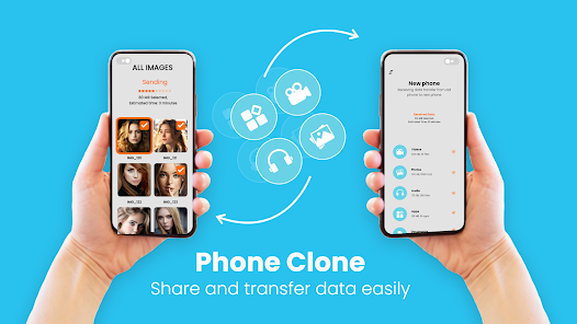 Phone clone tool to transfer android data