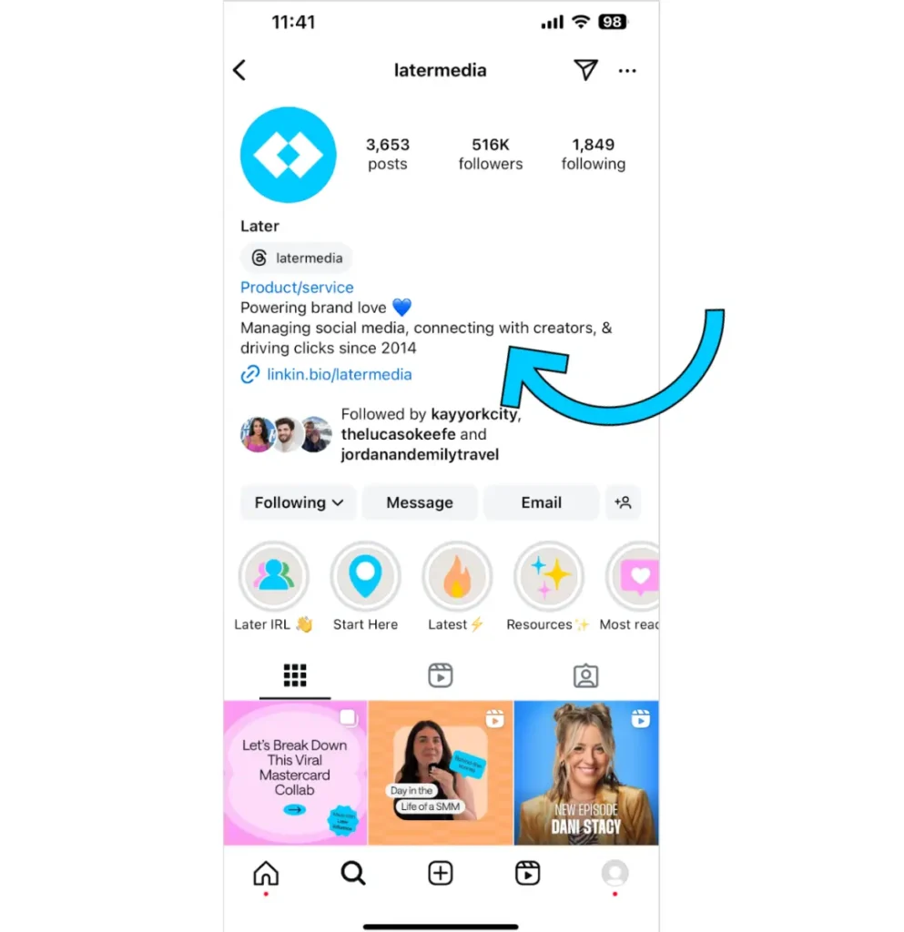 instagram bio captions for content creators
