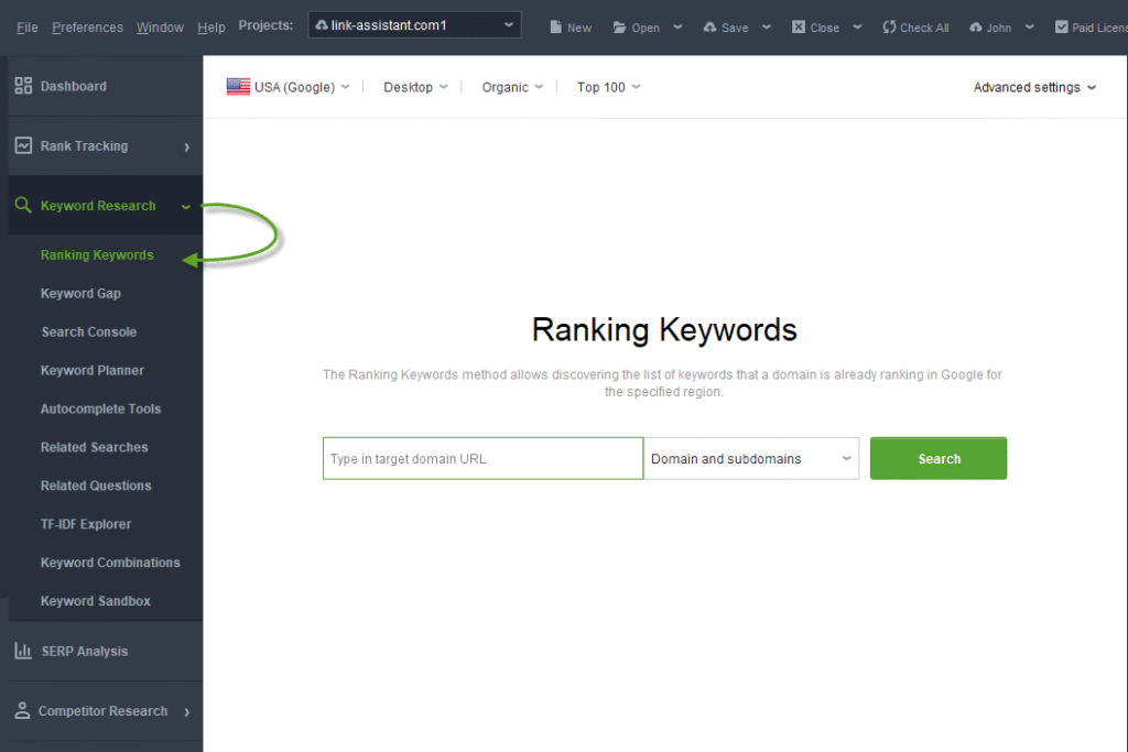 Ranking Keywords For Seo