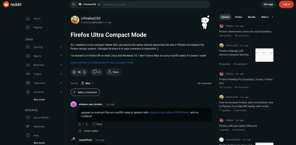 reddit social media apps for discussions