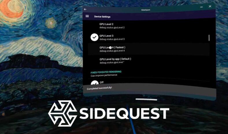 Sidequest Game Settings Features