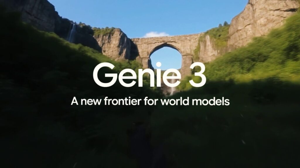 Genie 3 A New Frontier