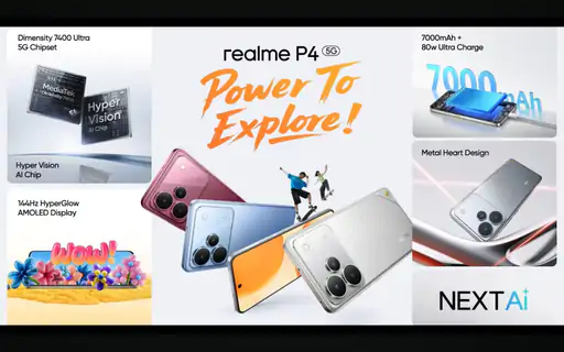 Realme P4 5g Key Specifications 1