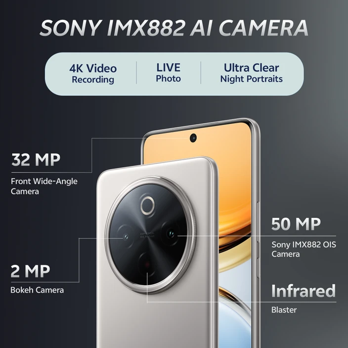Vivo T4 5g Pro Camera Specifications