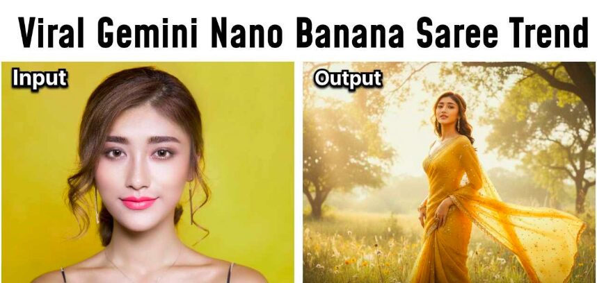 Nano Banana Ai Saree Trend
