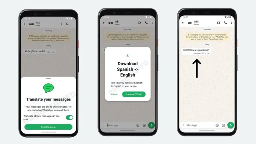Whatsapp S Auto Translate Feature
