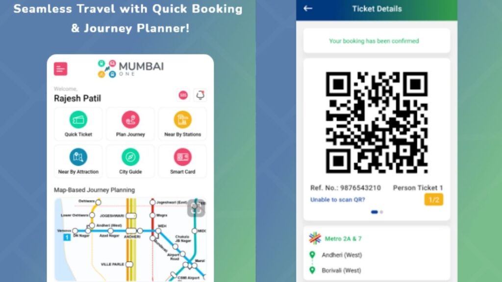 Mumbai One One App For All Public Transport