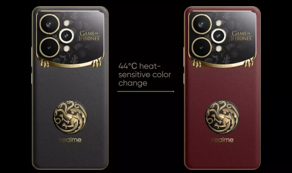 Realme 15 Pro 5g Game Of Thrones Edition Color Changing Back India